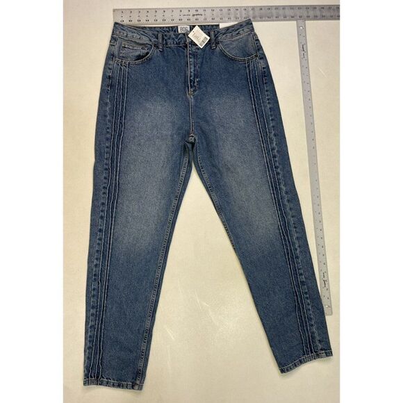 BDG Urban Outfitters Mom High Waisted Tapered Denim Jeans Women Size 33 X 32 NWT - Picture 8 of 10